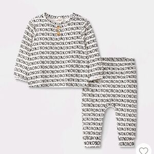 Cat And Jack Baby OXOX 2pc Set Size 3m-6m